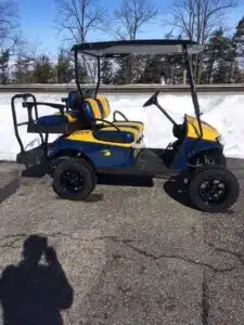 Custom Michigan State Golf Car