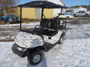 Custom Michigan State Golf Car